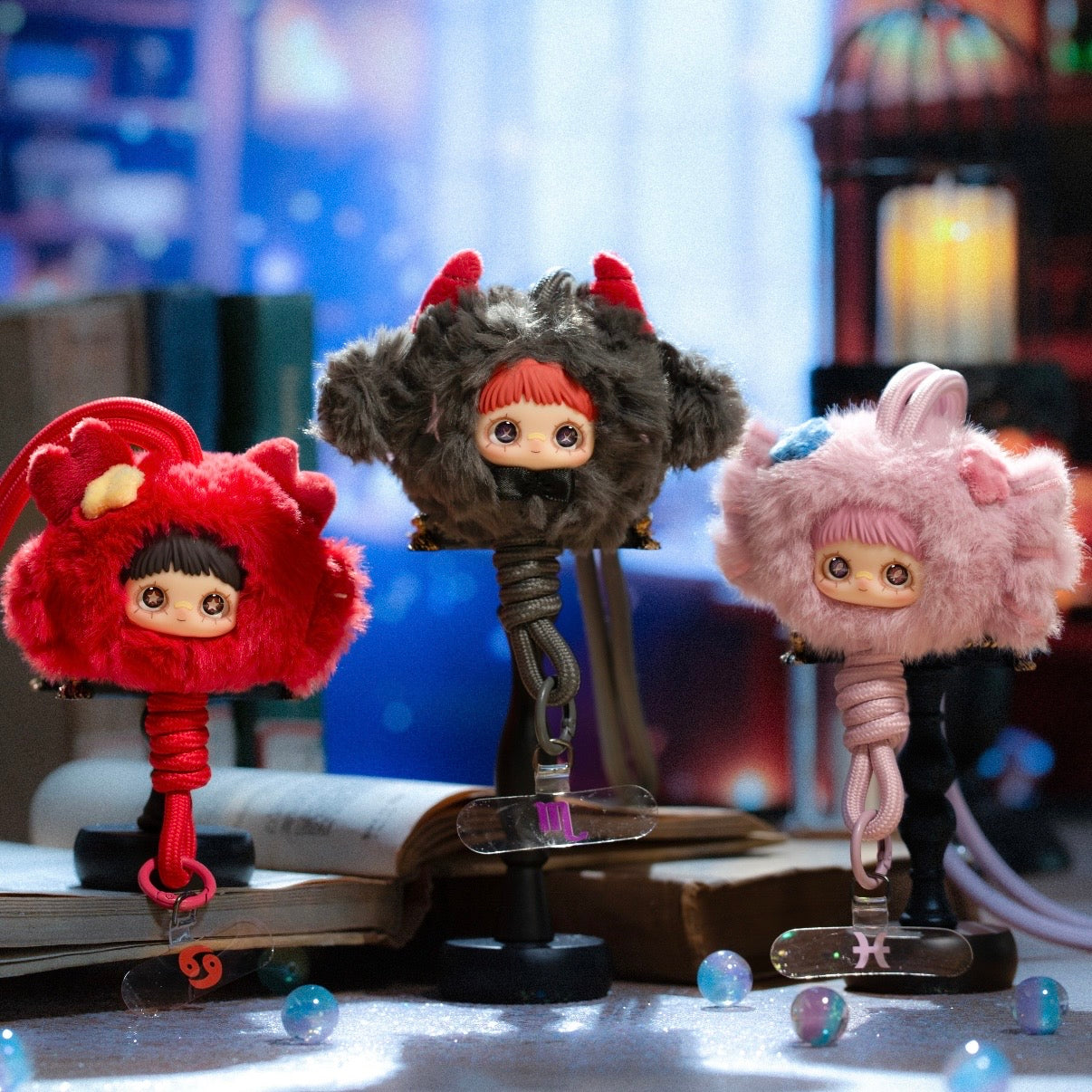 maymei twelve zodiac signs mobile phone lanyard