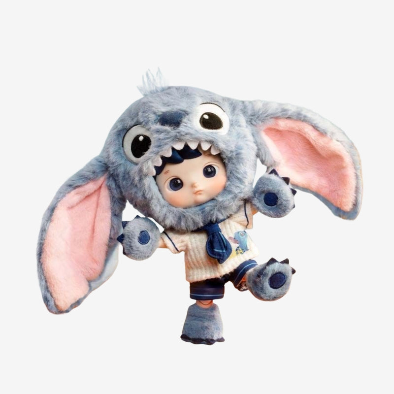 POPMART HACIPUPU Stitch 1/8 Action Figure Trendy Cute Ornaments Creative Gift