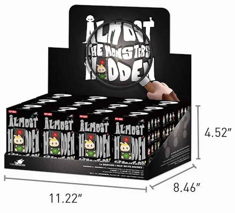 The Monsters LABUBU Almost Hidden Series Figures, Blind Box