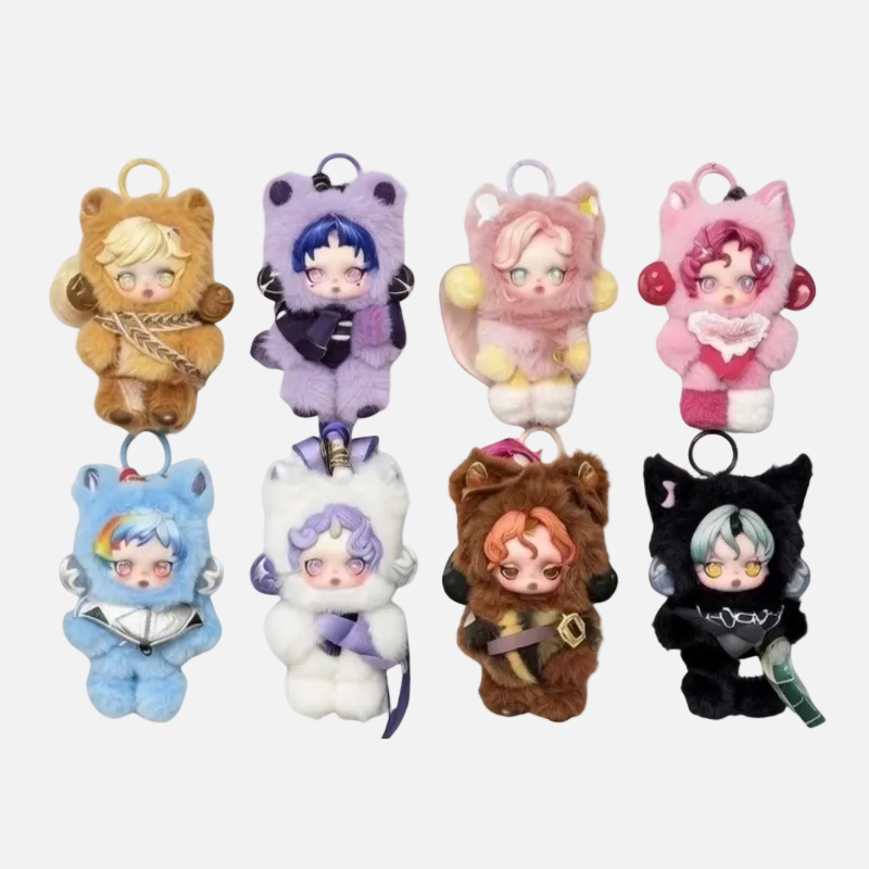 【Hot】SKULLPANDA × My Little Pony Series Plush Blind Box