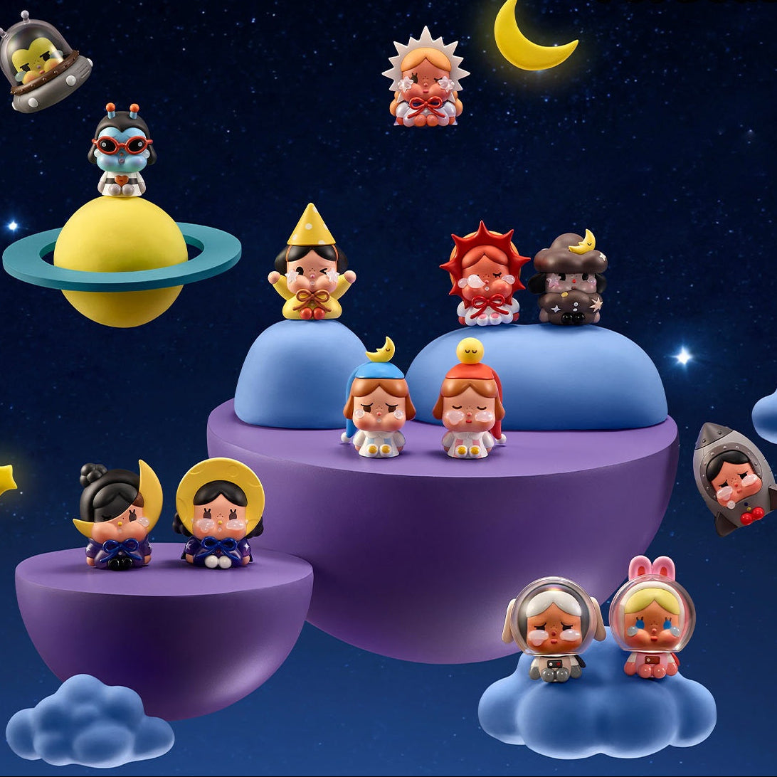 CRYBABY CRYING TO THE MOON-SITTING SERIES FIGURES