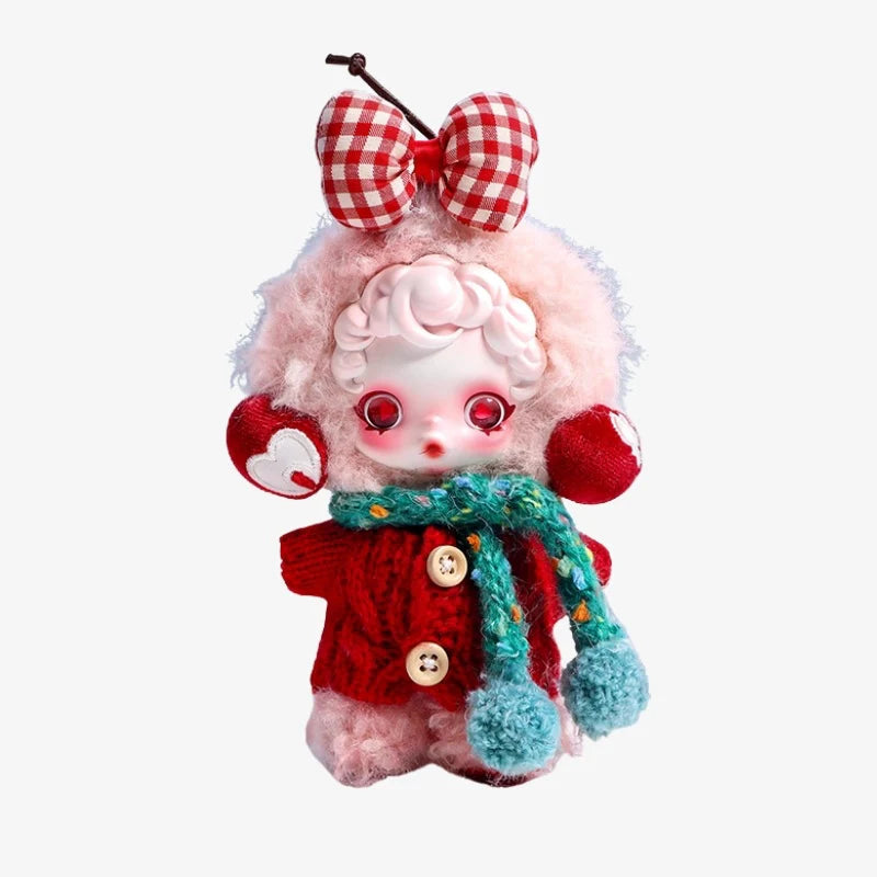 skullpanda clothes Christmas outfit (sweater - scarf - bow)