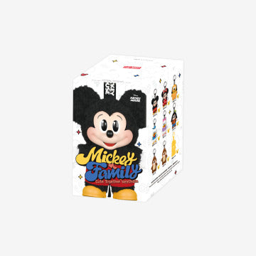 MlCKEY FAMILY Cute Together Keychain Series Plush Blind Box mickey