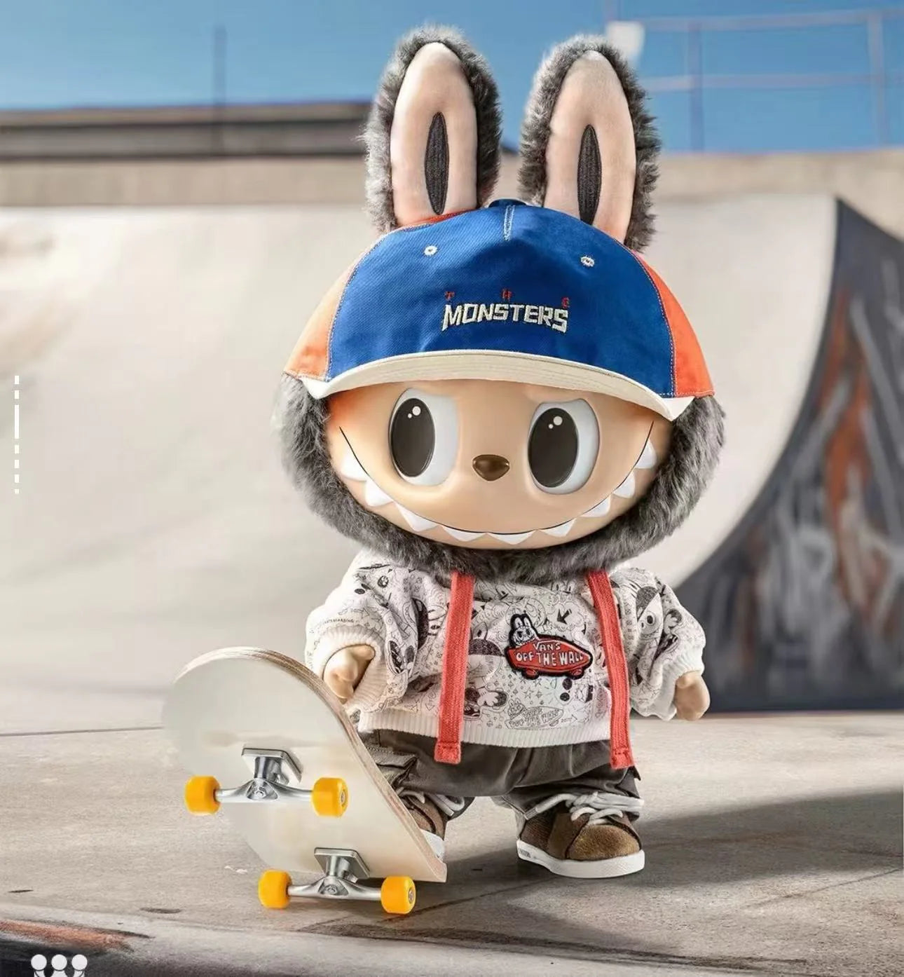 LABUBU x Vans Oldskool Monsters Forever Vinyl Plush Doll