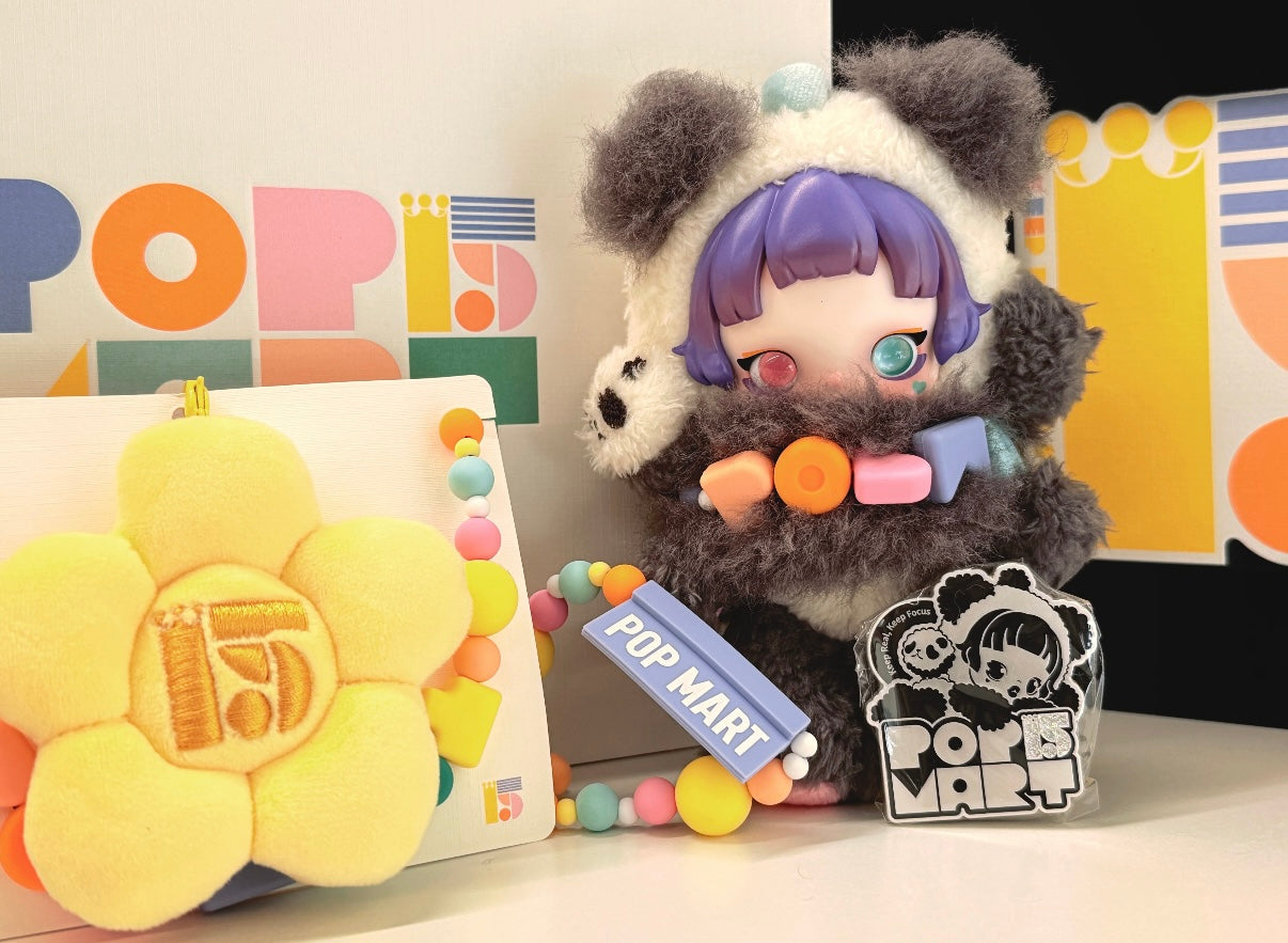 POPMART SKULLPANDA Employee Limited Edition Set Vinyl plush pendant