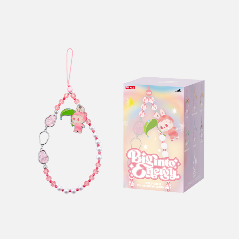 POP MART THE MONSTERS LABUBU Big into Energy Series-Phone Charm Blind Box