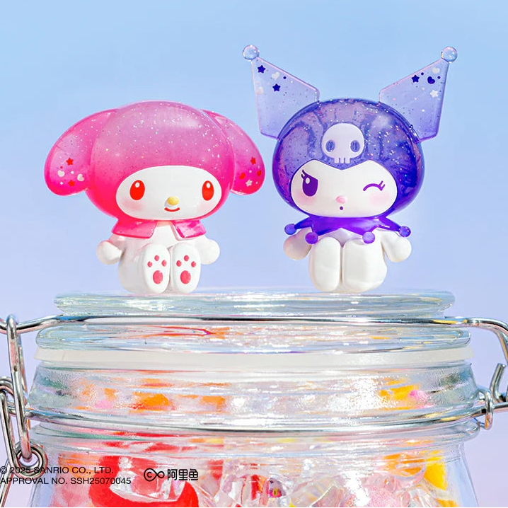 TOP TOY MY MELODY&KUROMI Ramune-Style Mini Figures Surprise Blind Bags