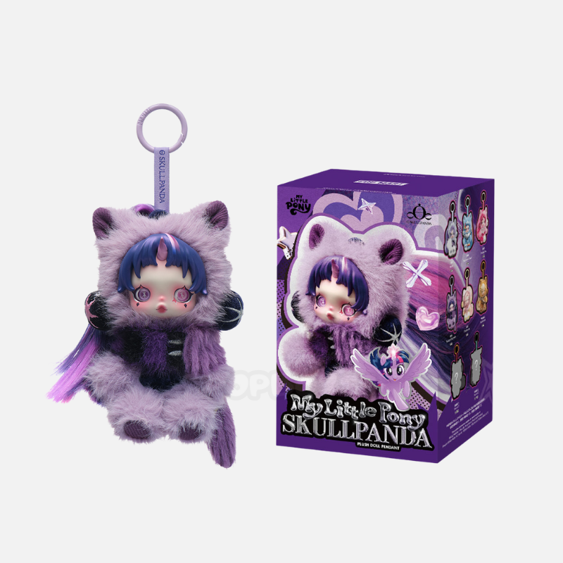 【Hot】SKULLPANDA × My Little Pony Series Plush Blind Box