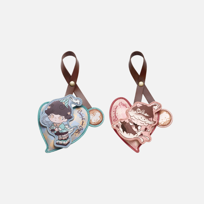 POPMART DIMOO-Crush On Coffee Series-Fragrant Bag Pendant Set
