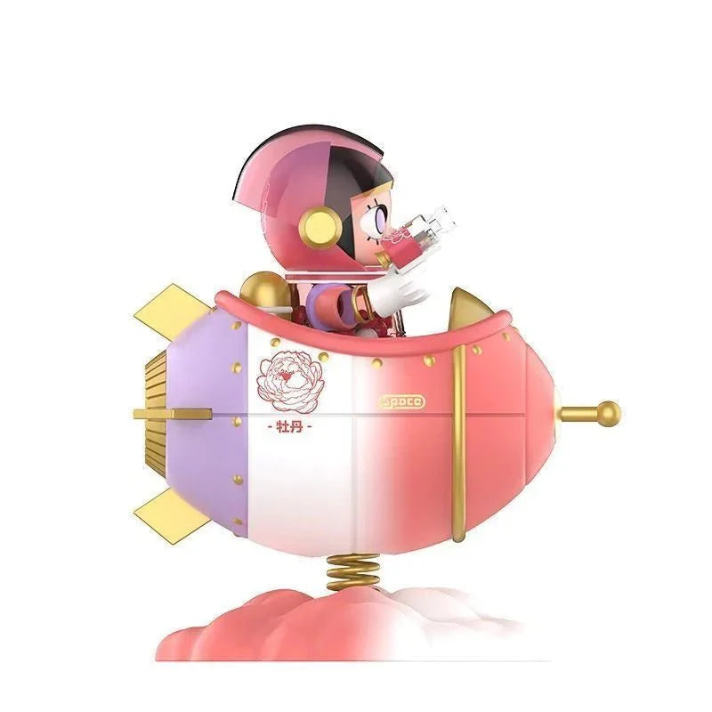 MEGA SPACE MOLLY 100% Blooming Series Peony Figure