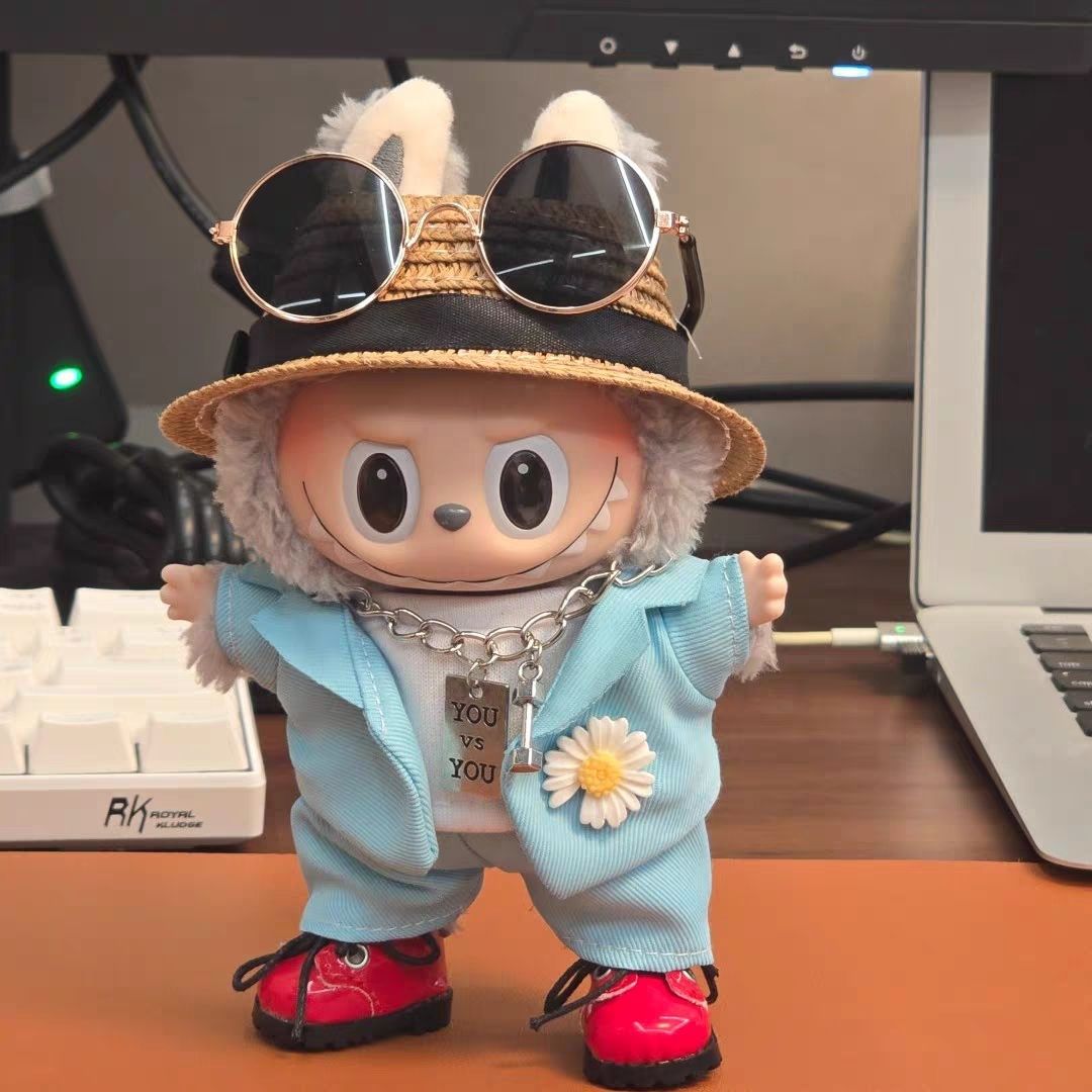 G-Dragon's same style labubu doll clothes（No doll）labubu clothes