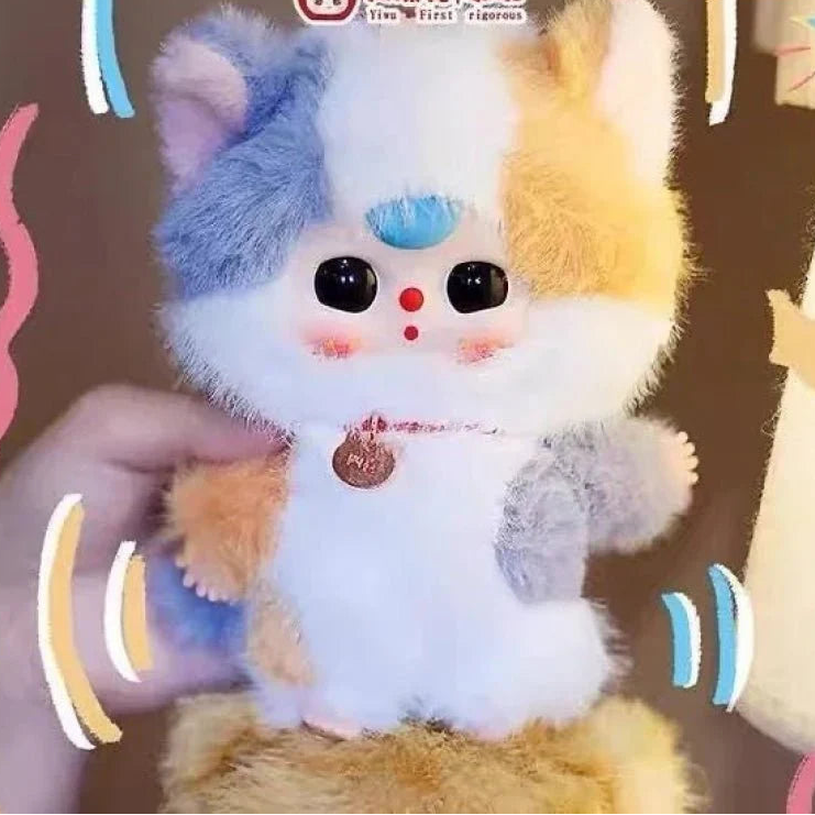 Baby Three-Whose Cat Is This Series Plush Dolls. Blind Box