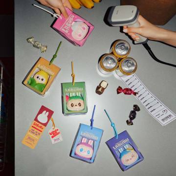 THE MONSTERS LABUBU Wacky Mart Series-Pinch Pendant Blind Box