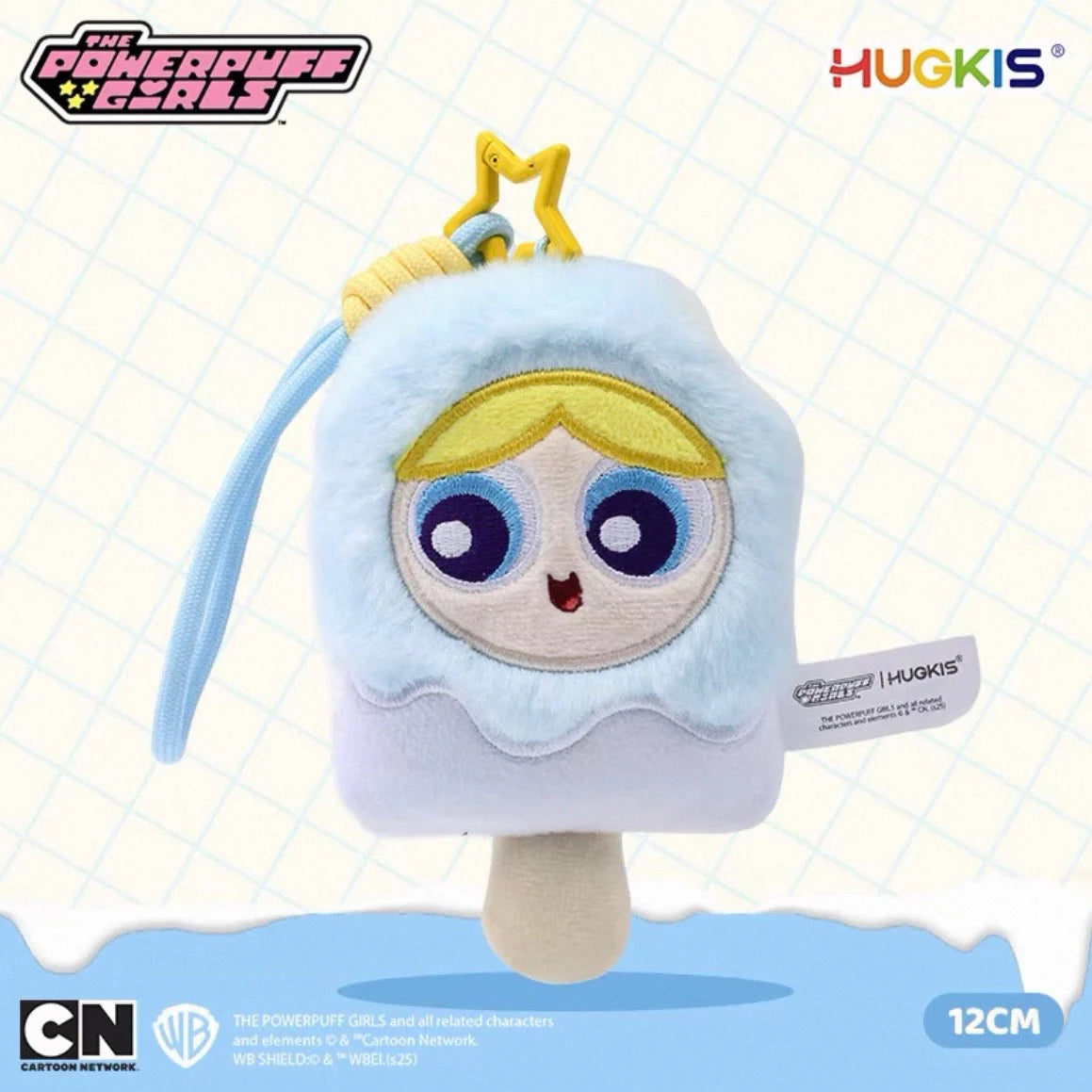 HUGKIS The Powerpuff Girls Popsicle Plush Pendant Ice Cream Doll