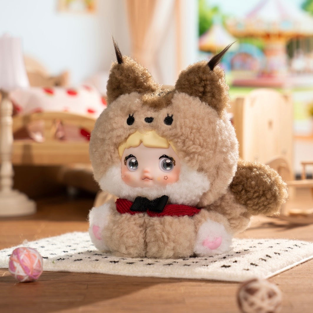 Hi toy Nommi Sitting Zoo Vinyl plush pendant blind box