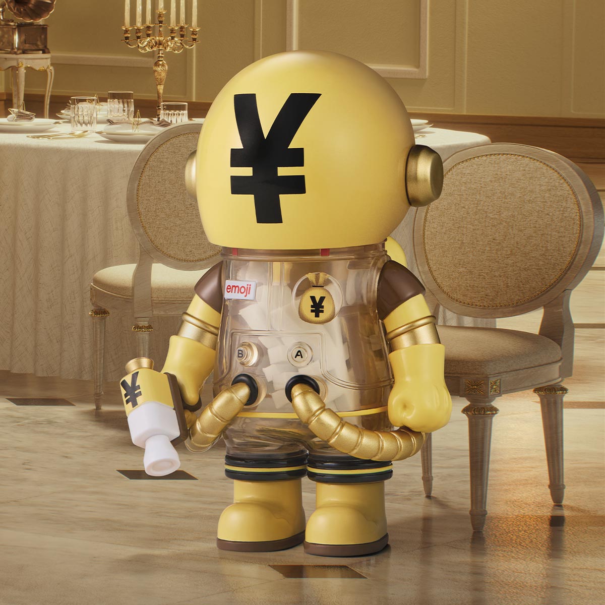 MEGA SPACE MOLLY 100% × emoji？ Series Figures. Blind Box