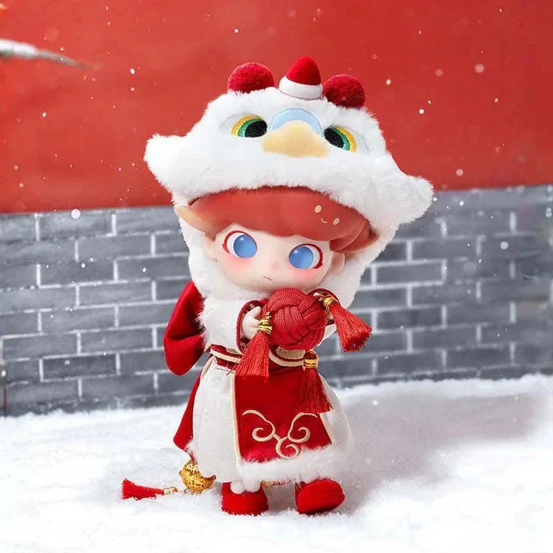 Dimoo Timid Lion DIMOO Auspicious Lion 1/8 Action Figure – PopNya