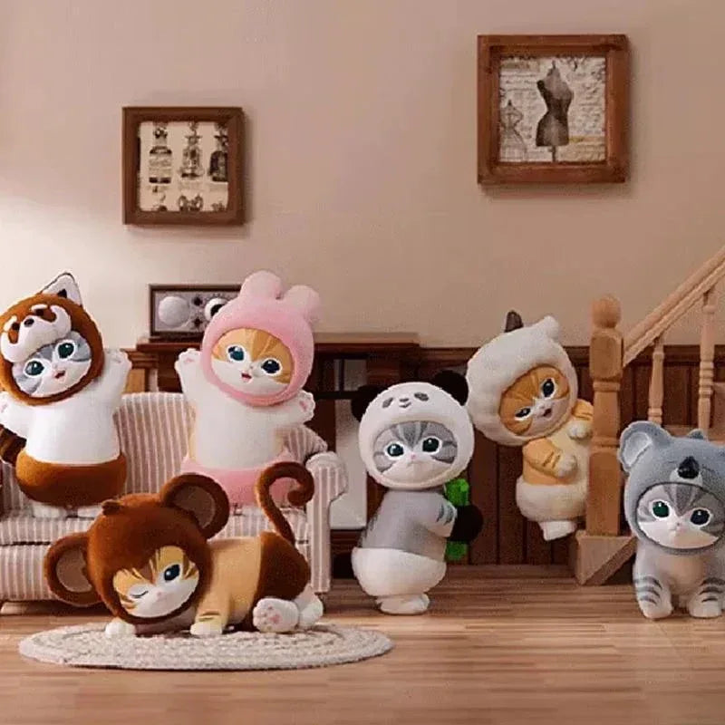 Mofusand Fluffy Party Series Figures. Blind Box - PopNya