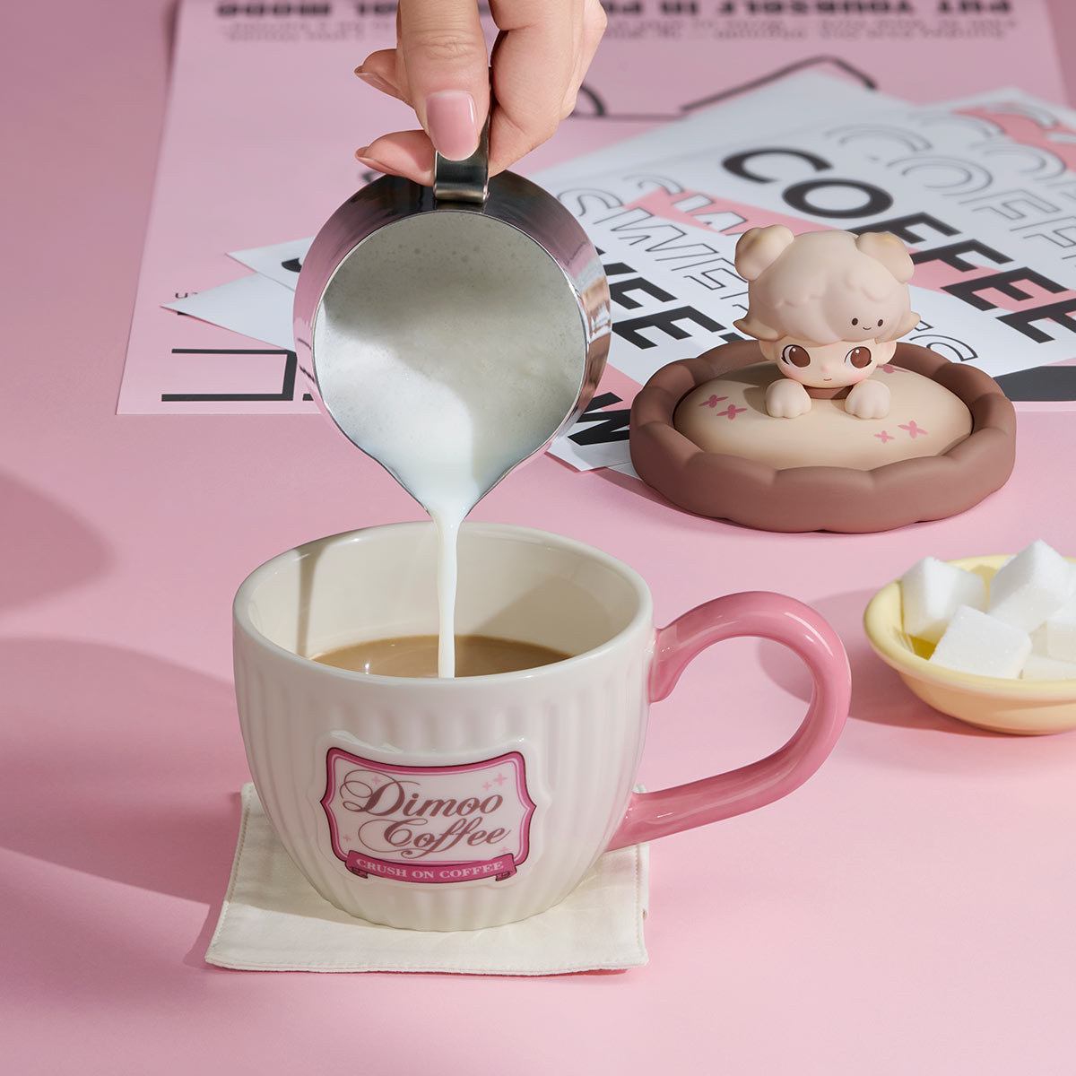 POPMART DIMOO-Crush On Coffee Series-Coffee Cup