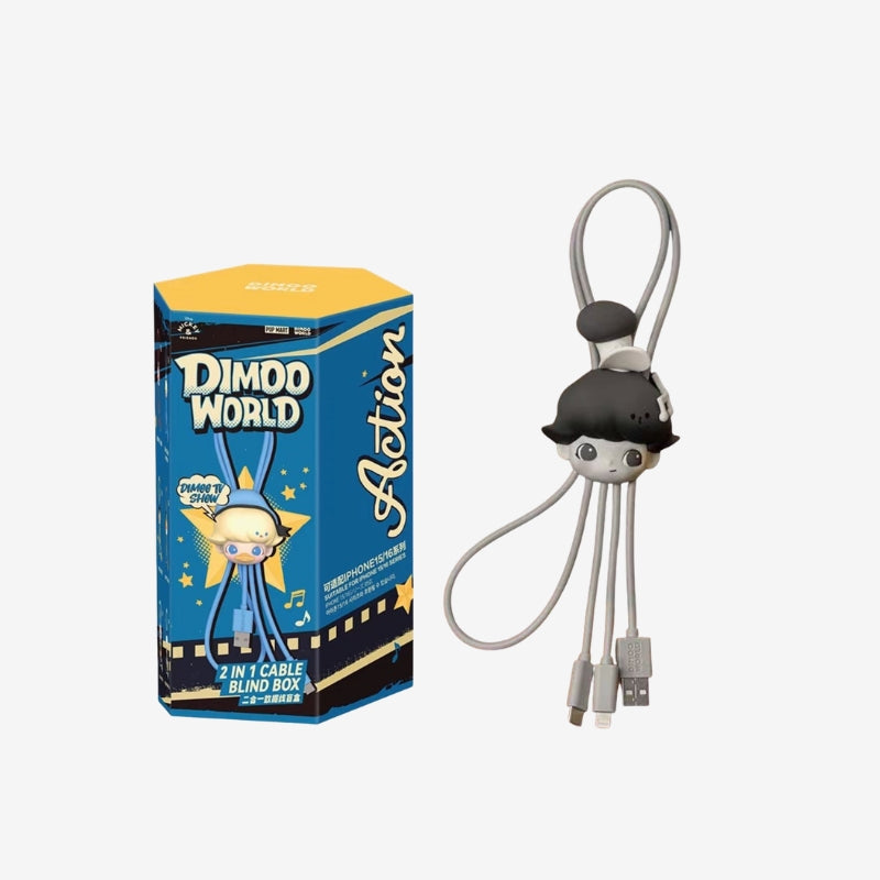 POP MART DIMOO WORLD × DSN Series-2 in 1 Cable, Blind Box