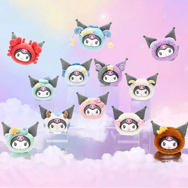 TOP TOY Kuromi Zodiac Series Vinyl Plush Gift Blind Box