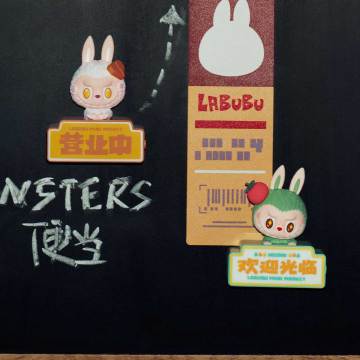 THE MONSTERS LABUBU Wacky Mart Series-Fridge Magnet Blind Box