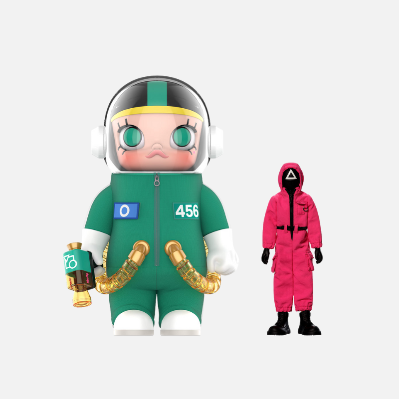 POPMART MEGA SPACE MOLLY 400% + Action Figure Squid Game Set