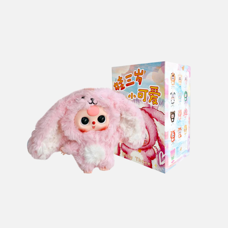 Baby Three V3 Mini Cute Series Plush Dolls. Blind Box