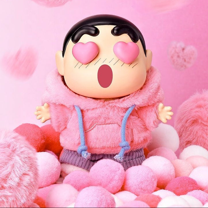 TOP TOY Crayon Shin-chan Emotional Dopamine Series Vinyl Plush Pendant, Blind Box