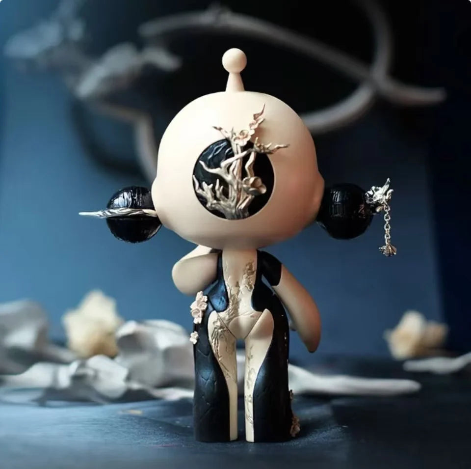 SKULLPANDA Baby Orchid-MuYou Action Figures