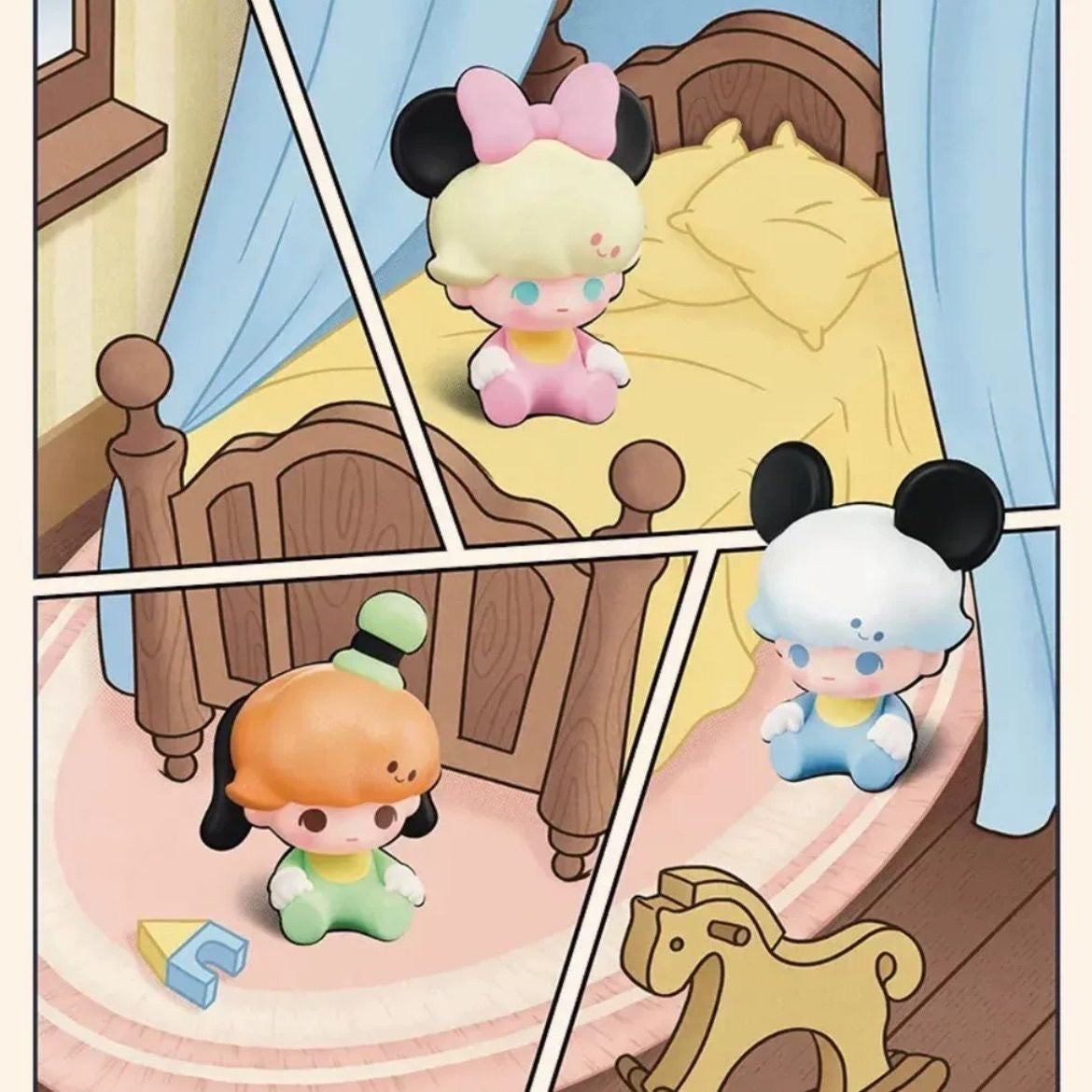 POP BEAN DIMOO WORLD × DSN Classic Series（3Pcs Per Pack）