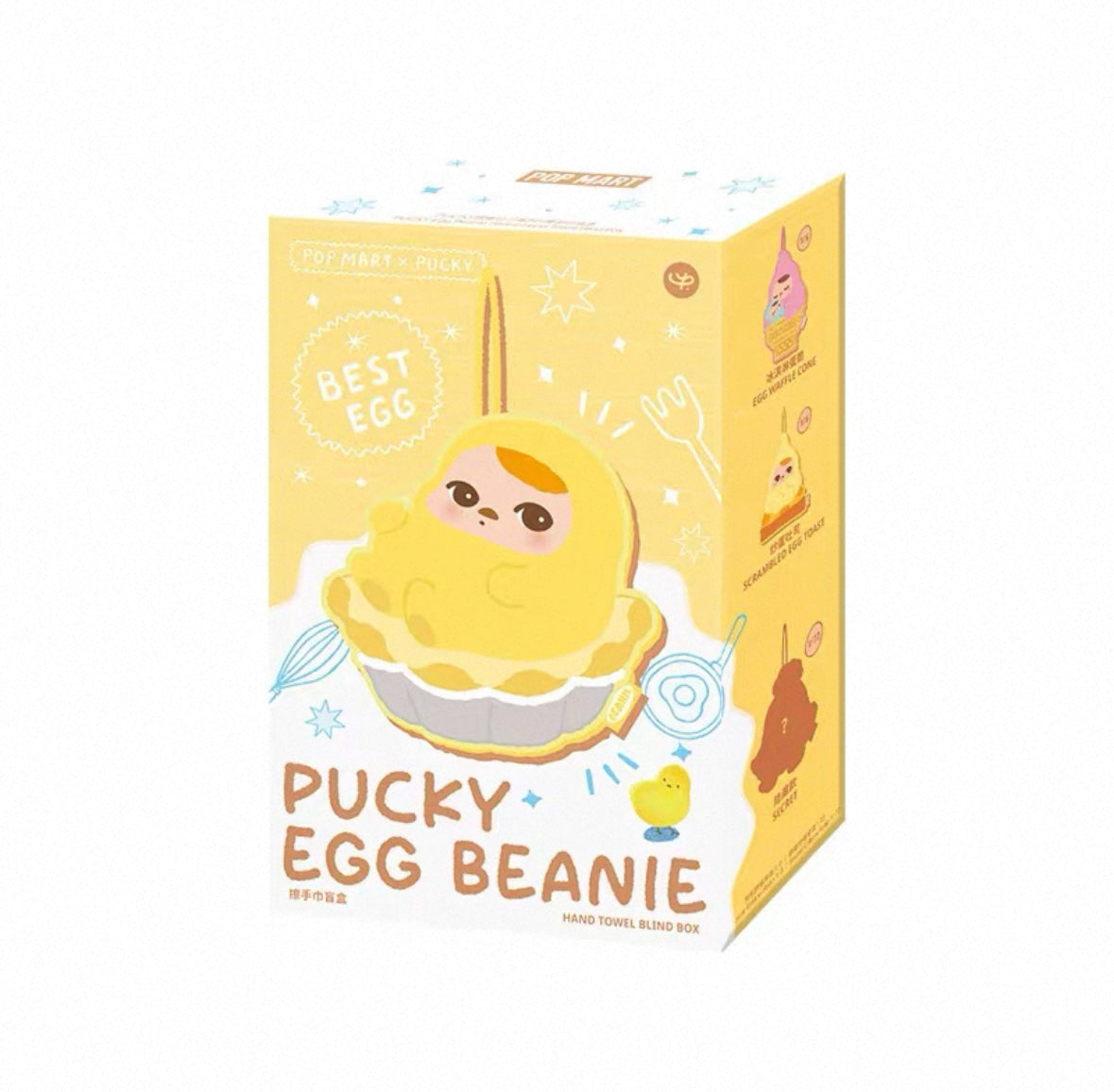 PUCKY Egg Beanie Series-Hand Towel Blind Box
