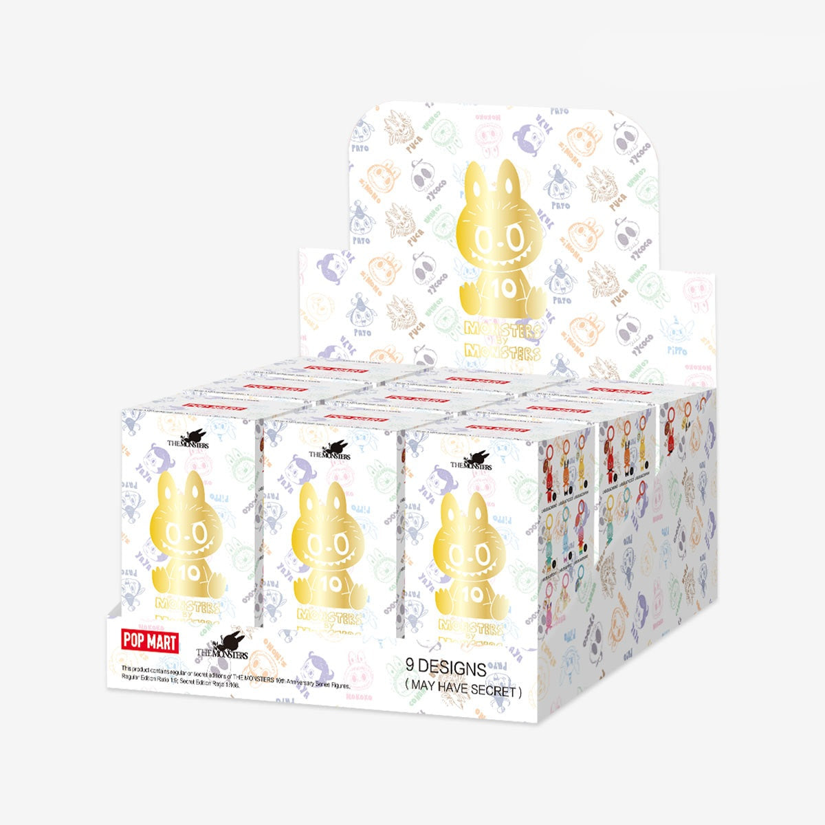 THE MONSTERS 10TH Anniversary Series Figure Blind Box