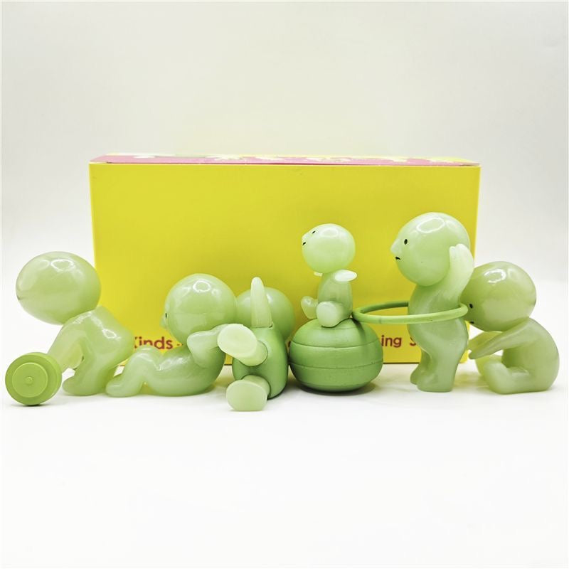 Smiski Exercising Series Figures, Blind Box