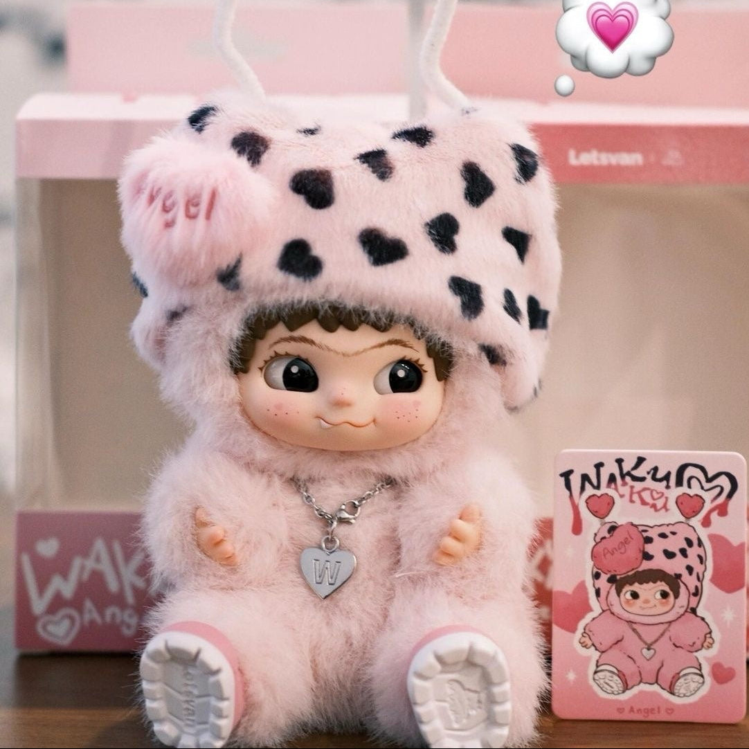 Wakuku Angel Plush Pendant
