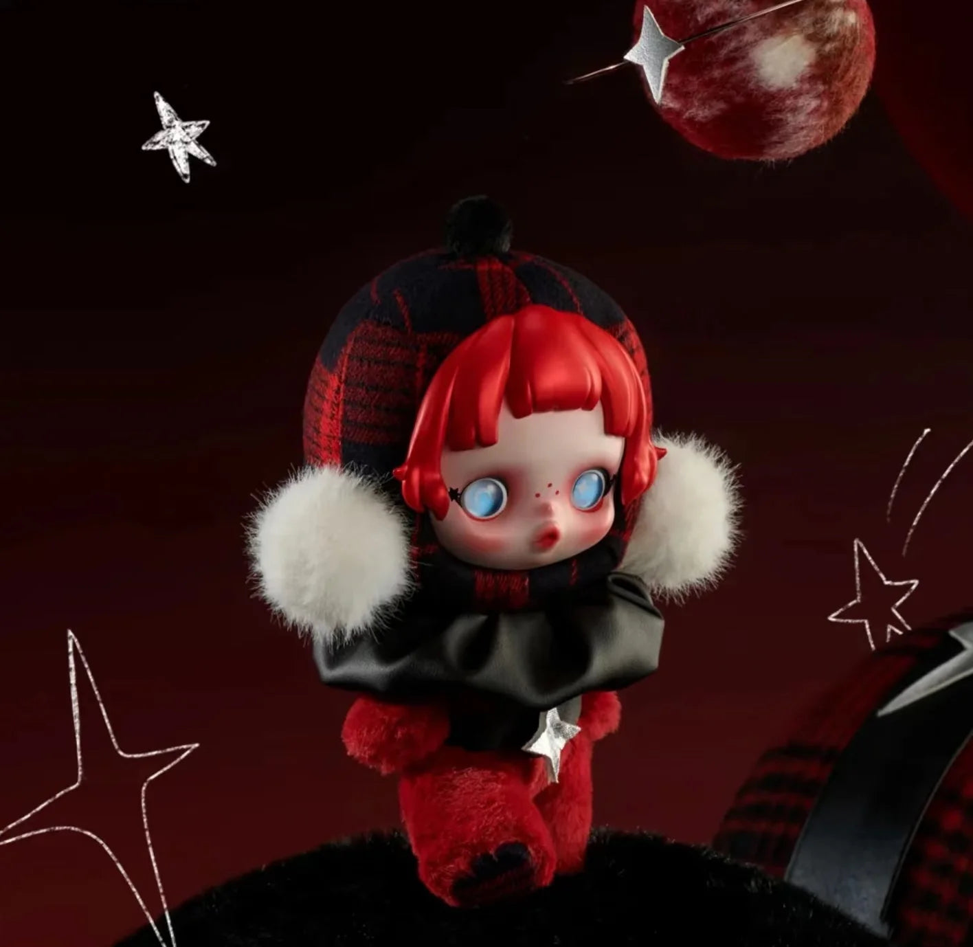 SKULLPANDA Winter Symphony Series Plush Dolls, Blind Box