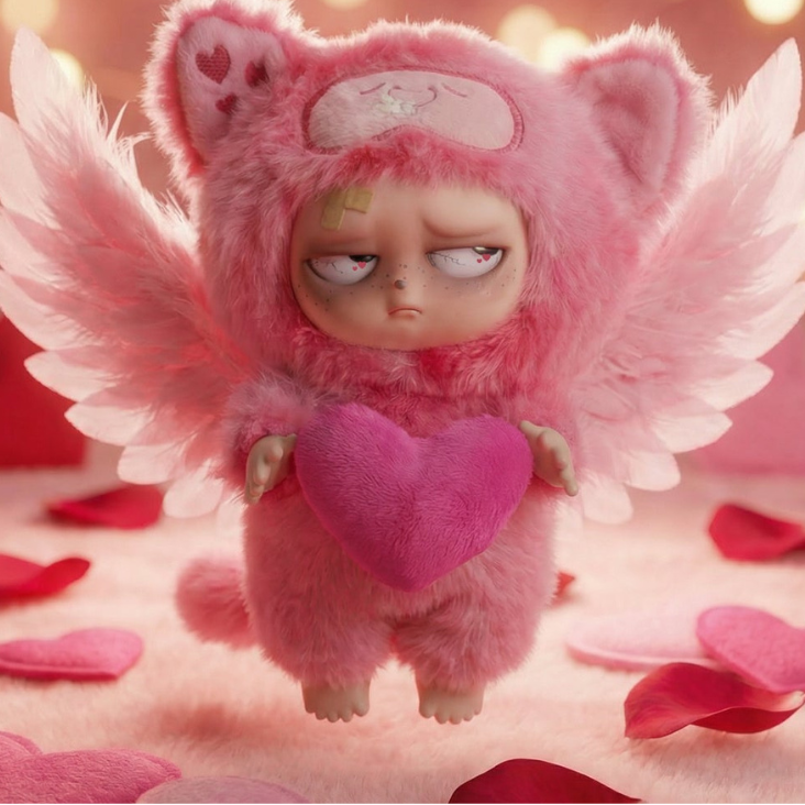 Sleepless Grumpipi My sassy love Vinyl plush pendant Limited to 3000 pieces