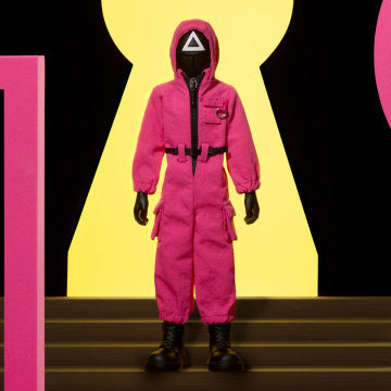 POPMART MEGA SPACE MOLLY 400% + Action Figure Squid Game Set