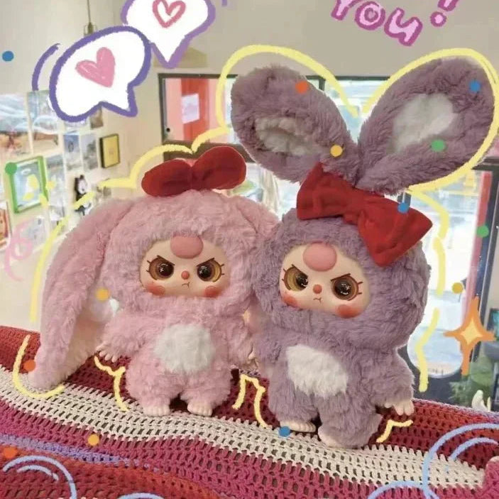 Baby Three-400% Big Baby Series Plush Dolls. Blind Box