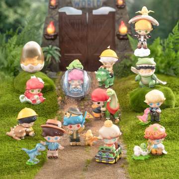 DIMOO Jurassic World Series Figures, Blind Box