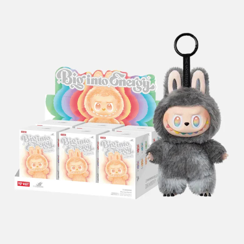Labubu 3 THE MONSTERS LABUBU V3 Big Into Energy Series Plush Dolls Pop Mart ...
