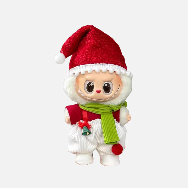 Labubu clothes Christmas Outfit Santa Claus Labubu clothes