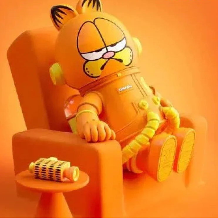 MEGA SPACE MOLLY 400% Garfield PVC Figure