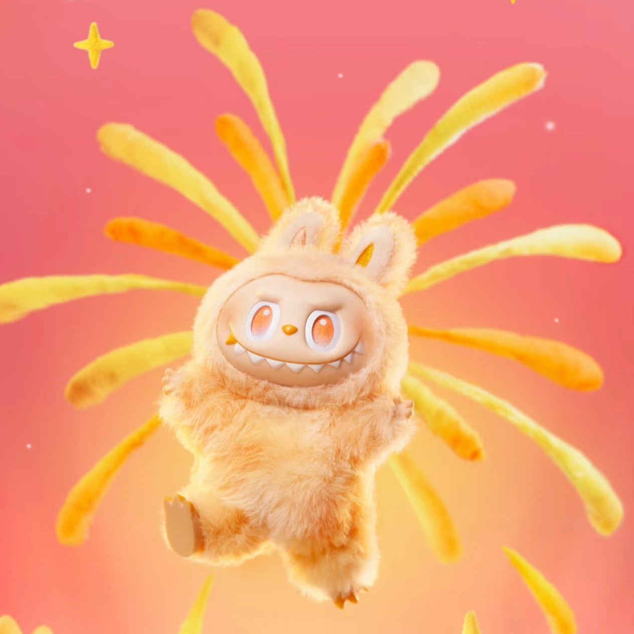 THE MONSTERS LABUBU V3 Big Into Energy Series Plush Dolls Pop Mart Blind Box