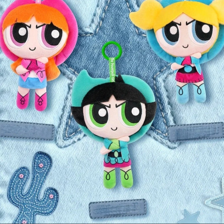The Powerpuff Girls Cross Hands Series Plush Pendant Blind Box