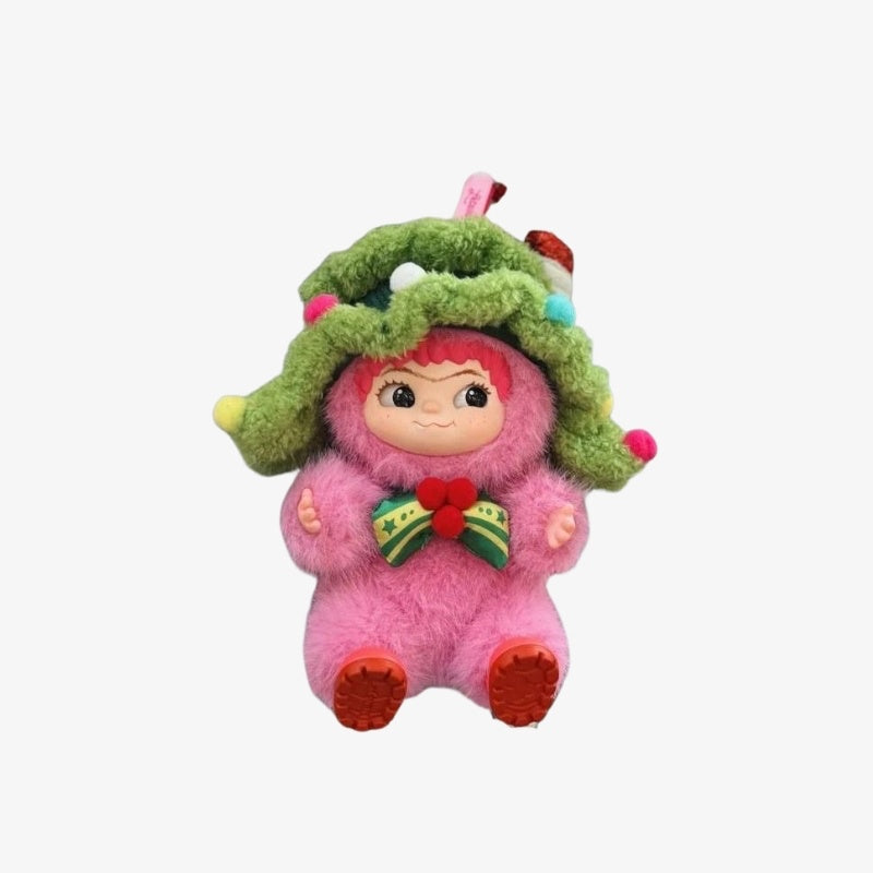 WAKUKU Santa Cutie in Pink Series Vinyl Plush Limited Figure
