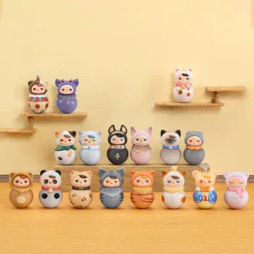 PUCKY Roly-Poly Kitty Series Blind Box
