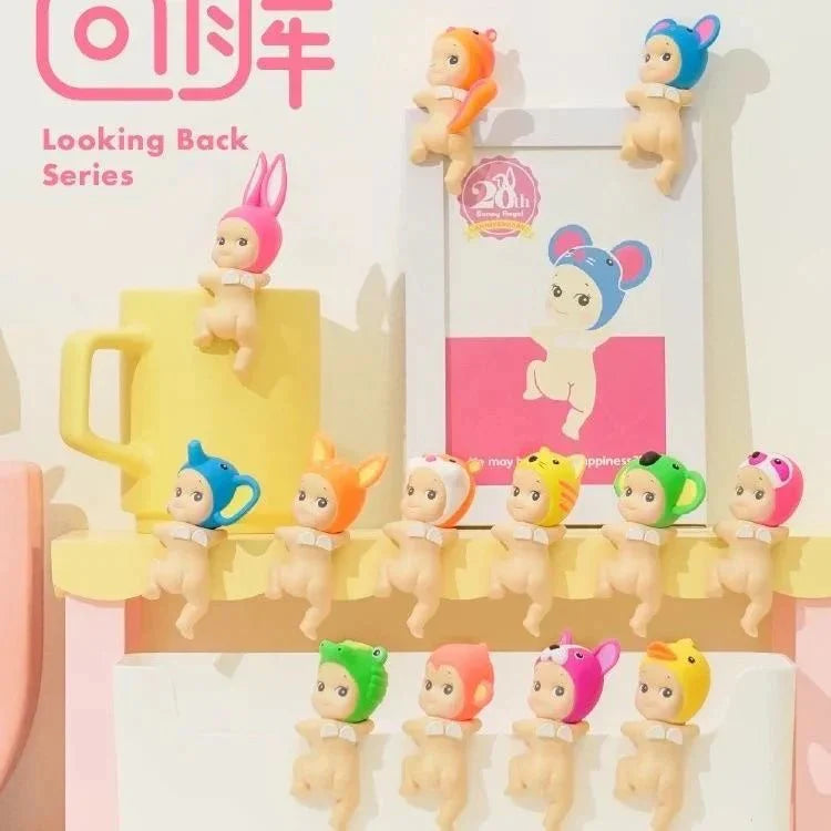 Sonny Angel Looking Back Series HIPPERS Figures. Blind Box