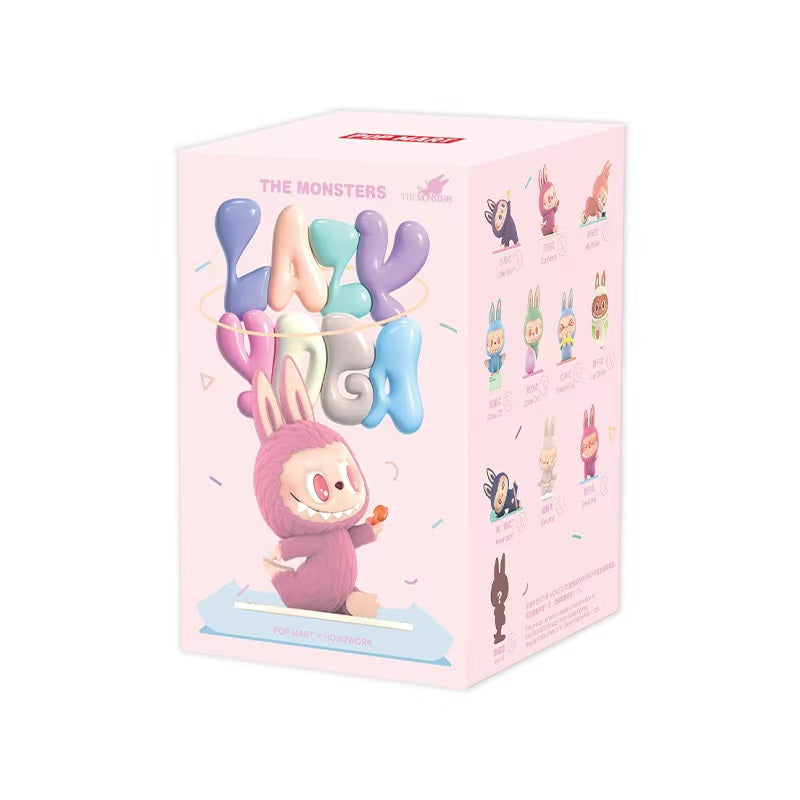 THE MONSTERS Labubu Lazy Yoga Series Figures