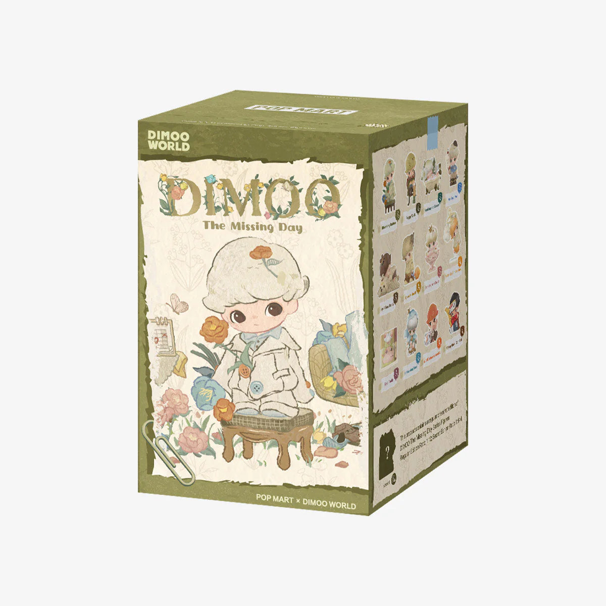 DIMOO The Missing Day Series Figures, Blind Box